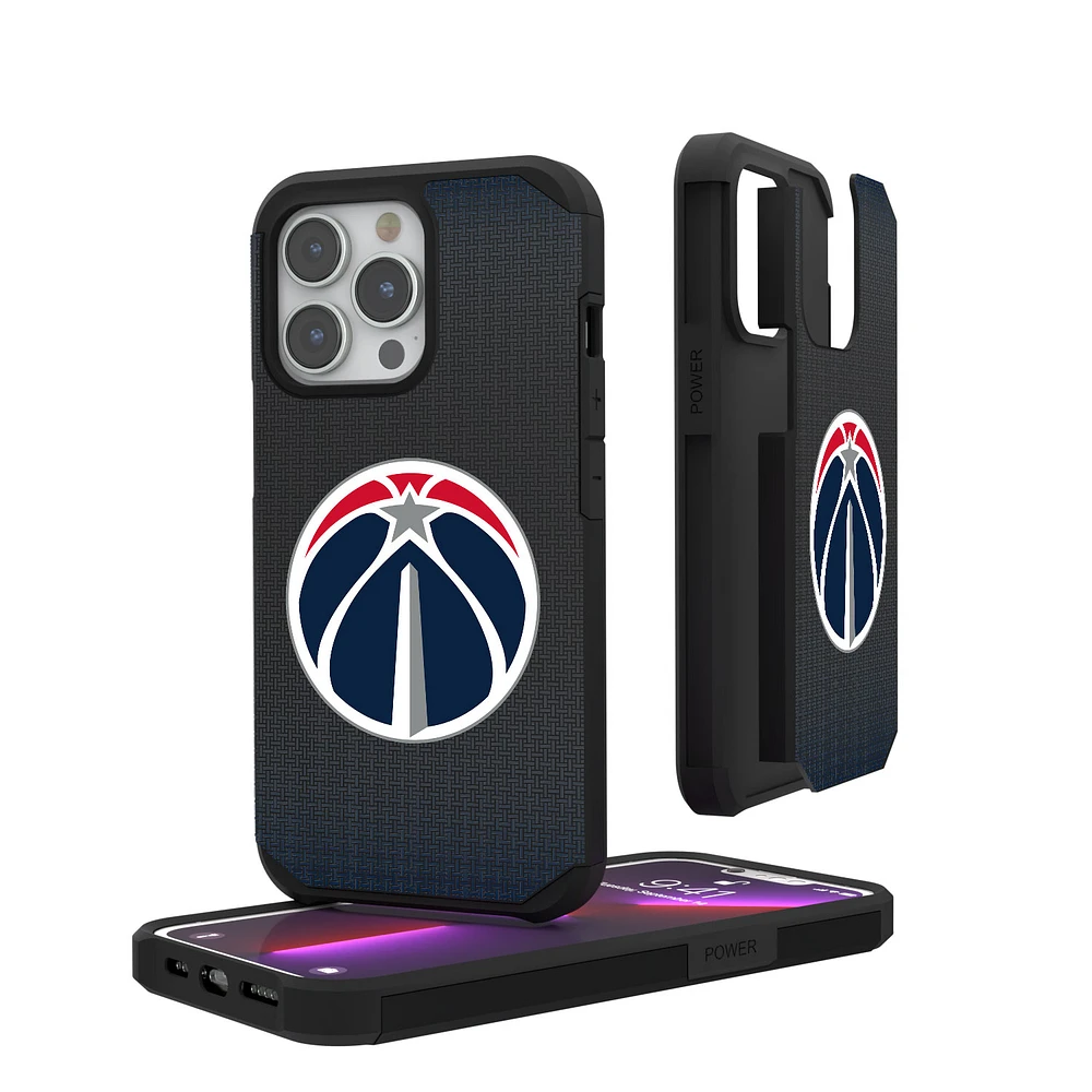 Washington Wizards Linen Logo iPhone Rugged Case