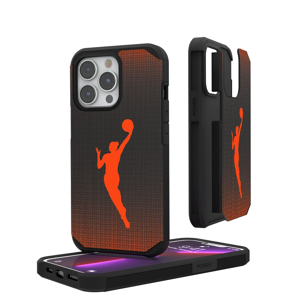 WNBA Gear Linen Logo iPhone Rugged Case