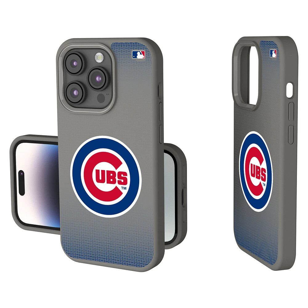 Chicago Cubs Linen Logo iPhone Soft Touch Case