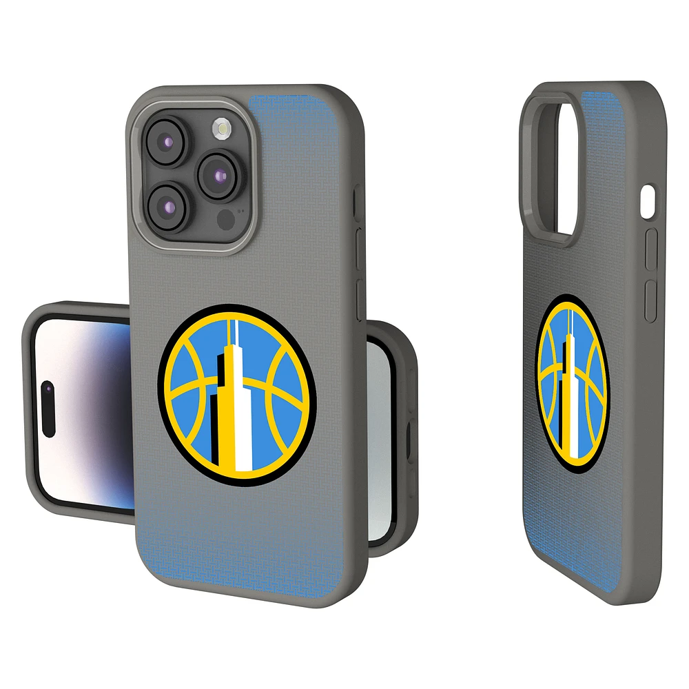 Chicago Sky Linen Logo iPhone Soft Touch Case