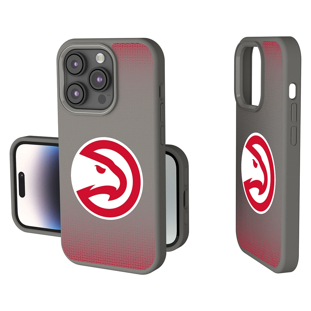 Atlanta Hawks Linen Logo iPhone Soft Touch Case