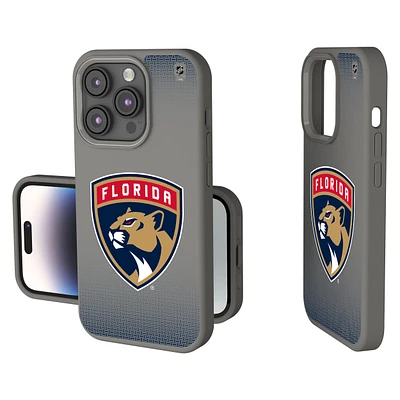 Florida Panthers Linen Logo iPhone Soft Touch Case