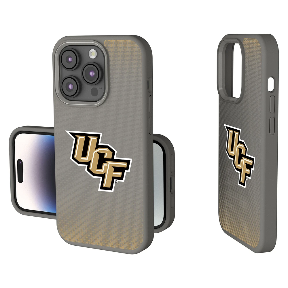 UCF Knights Linen Logo iPhone Soft Touch Case