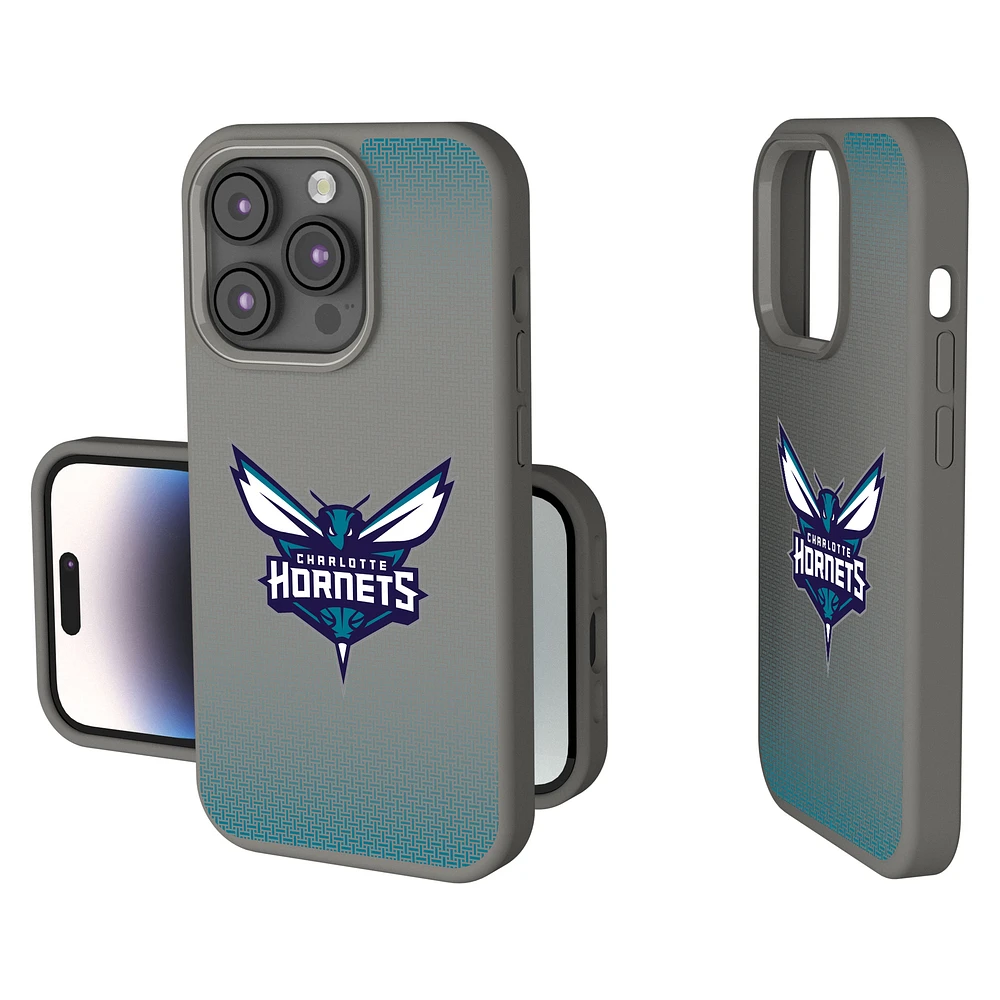 Charlotte Hornets Linen Logo iPhone Soft Touch Case