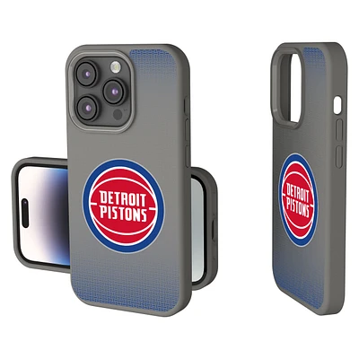 Detroit Pistons Linen Logo iPhone Soft Touch Case