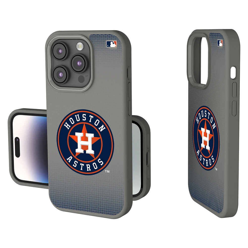 Houston Astros Linen Logo iPhone Soft Touch Case