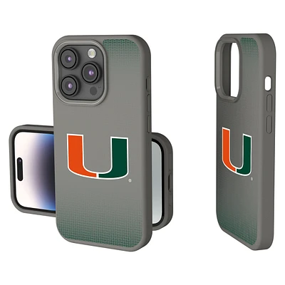 Miami Hurricanes Linen Logo iPhone Soft Touch Case