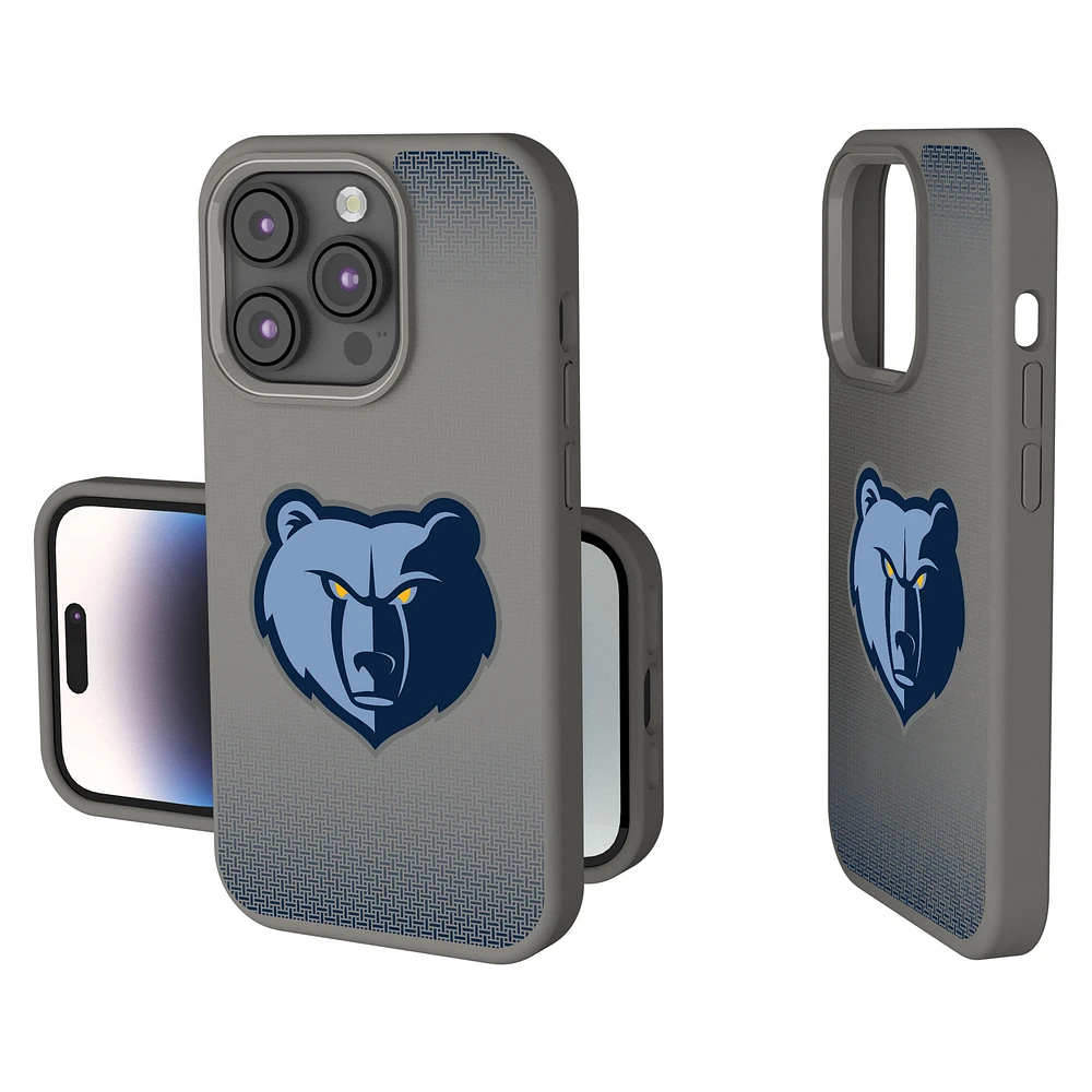 Memphis Grizzlies Linen Logo iPhone Soft Touch Case