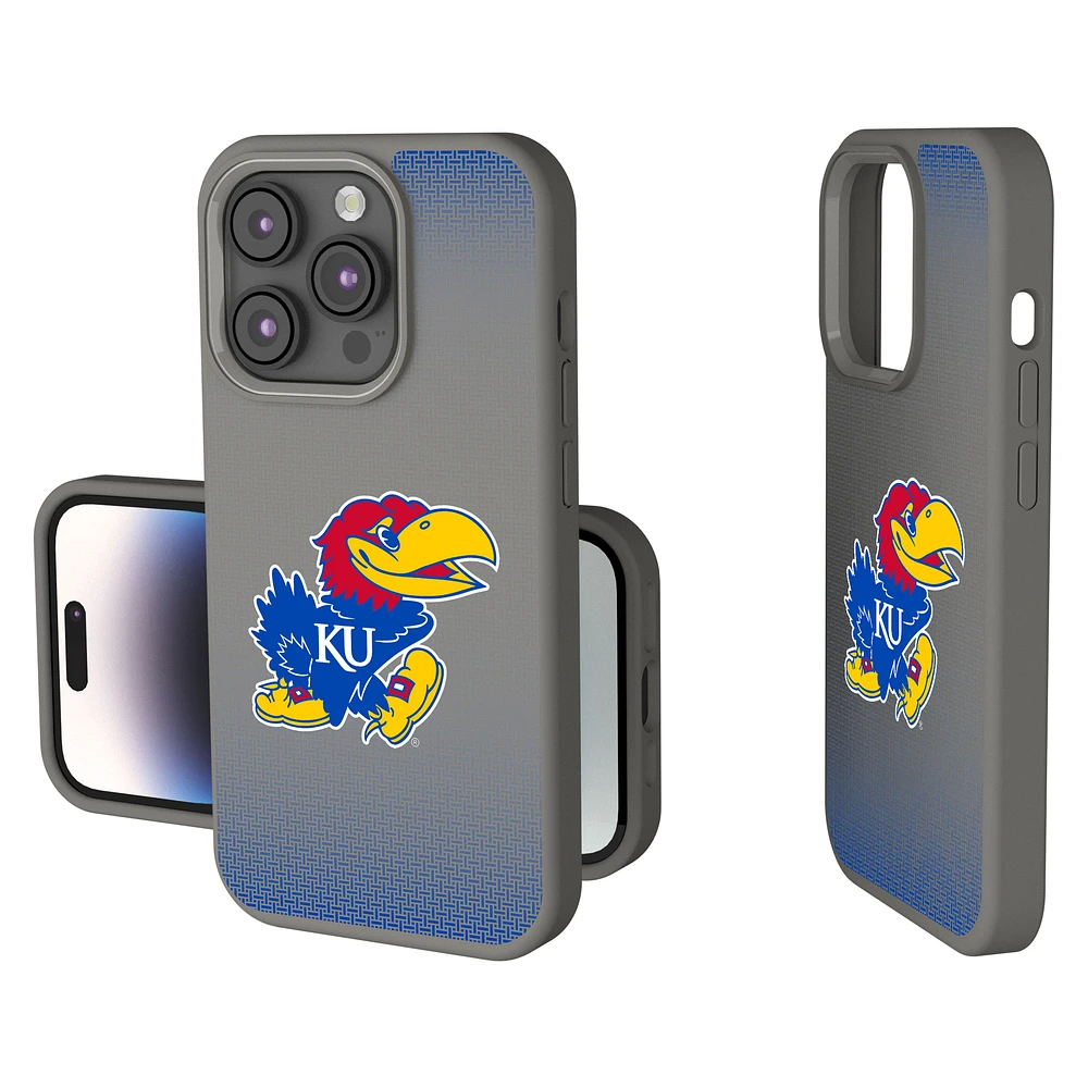 Kansas Jayhawks Linen Logo iPhone Soft Touch Case
