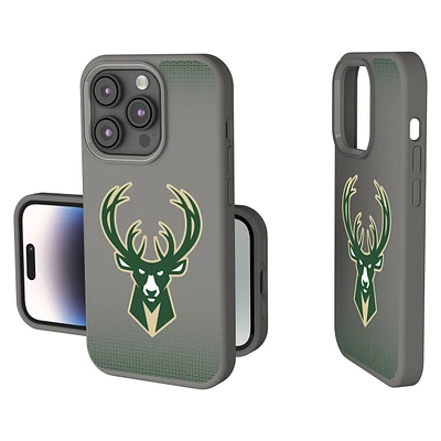 Milwaukee Bucks Linen Logo iPhone Soft Touch Case