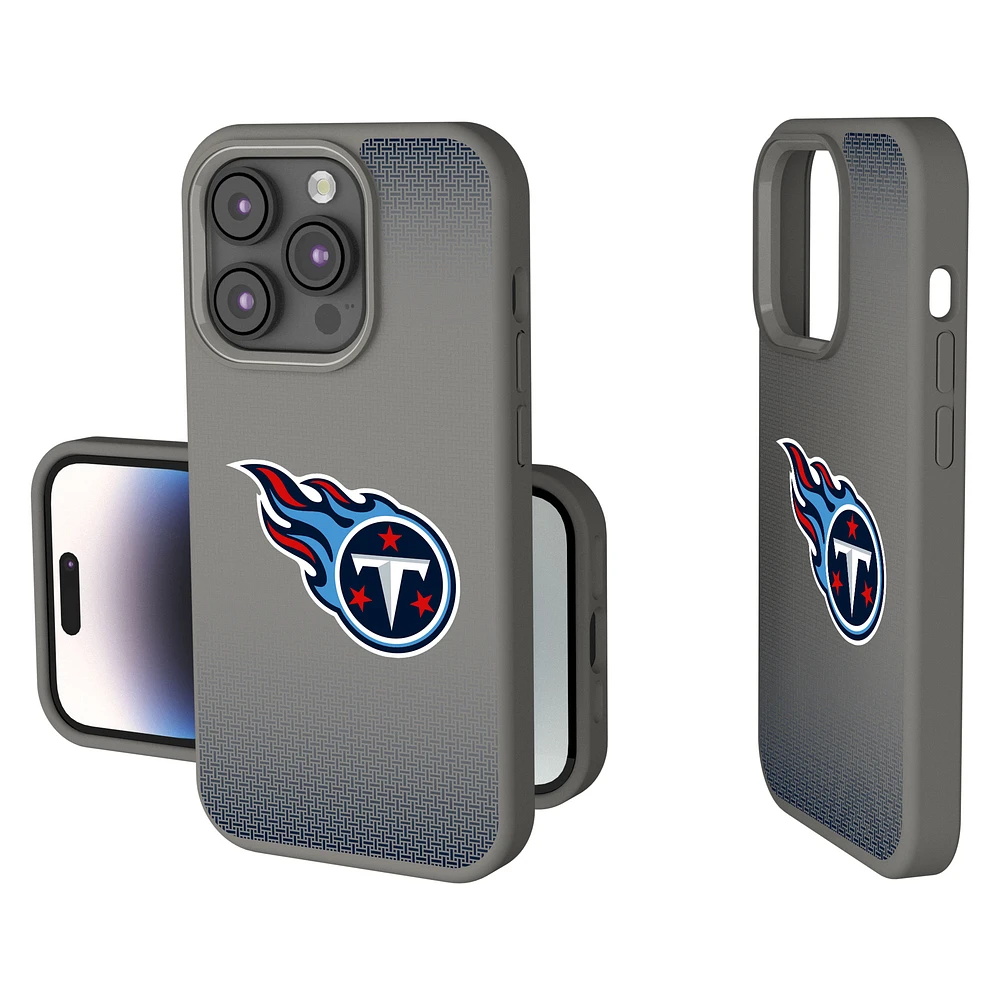 Tennessee Titans Linen Logo iPhone Soft Touch Case