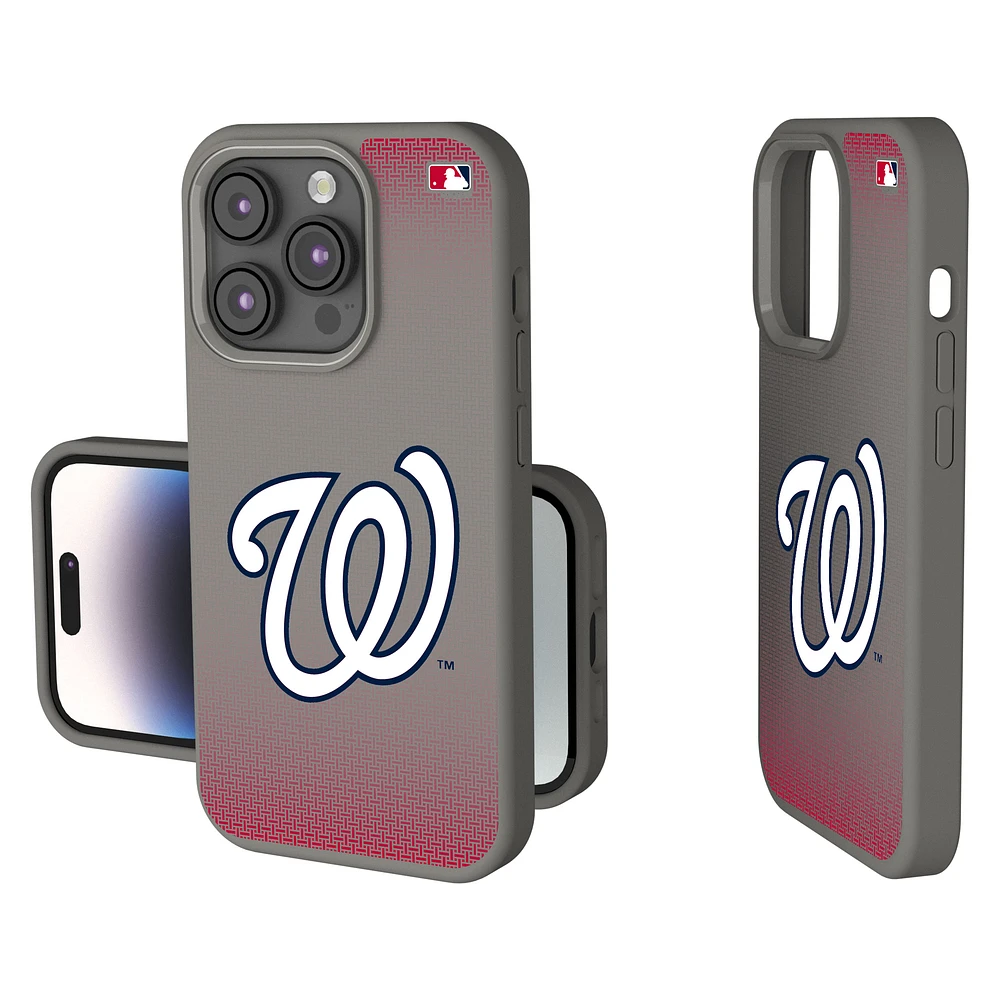 Washington Nationals Linen Logo iPhone Soft Touch Case