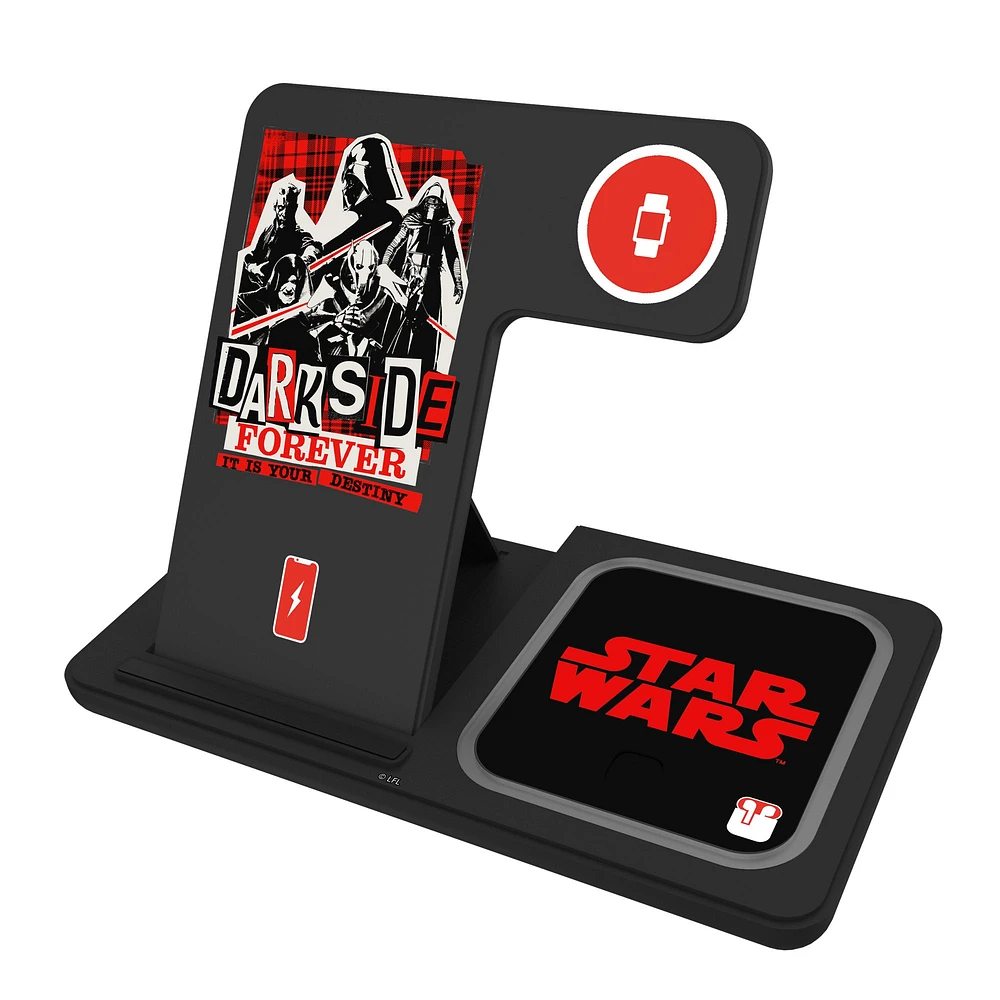 Keyscaper Black Star Wars Ransom 3-in-1 Charging Station