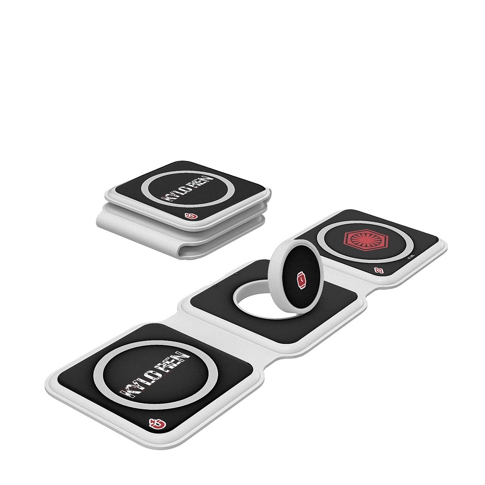 Keyscaper Kylo Ren White Star Wars Ransom 3-in-1 Foldable Charger