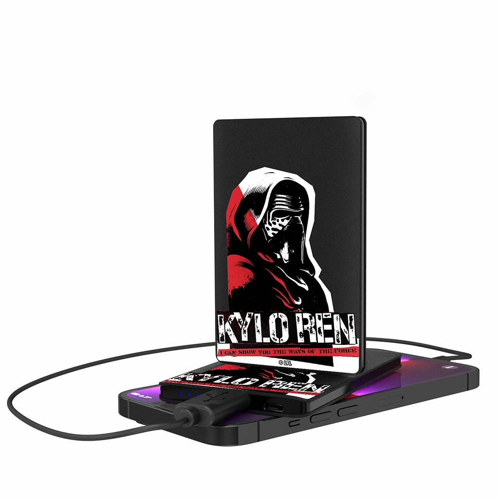 Keyscaper Kylo Ren Black Star Wars Ransom 2500mAh Credit Card Powerbank