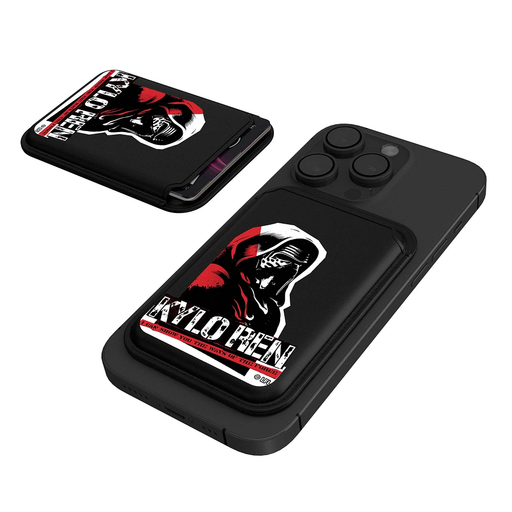 Keyscaper Kylo Ren Black Star Wars Ransom Magnetic Credit Card Wallet