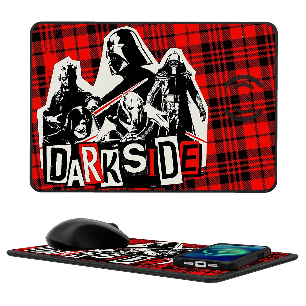 Keyscaper Black Star Wars Ransom Wireless Charger & Mouse Pad