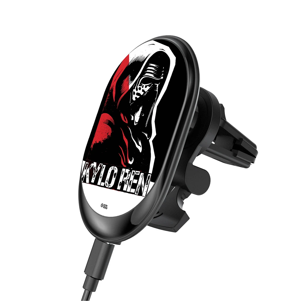 Keyscaper Kylo Ren Black Star Wars Ransom Wireless Magnetic Car Charger