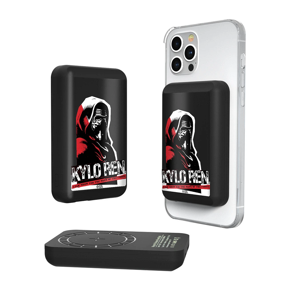 Keyscaper Kylo Ren Black Star Wars Ransom 5000mAh Wireless Magnetic Power Bank