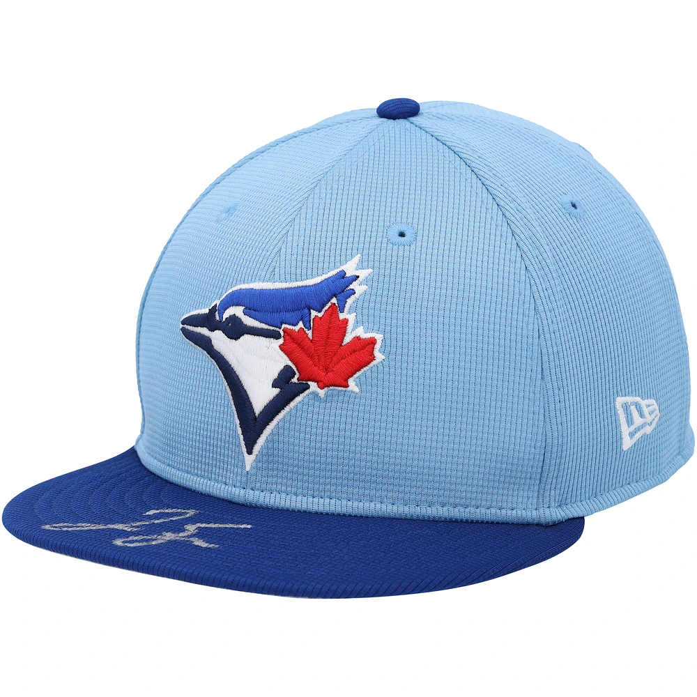 George Springer Toronto Blue Jays Autographed New Era 2024 Batting Practice Cap