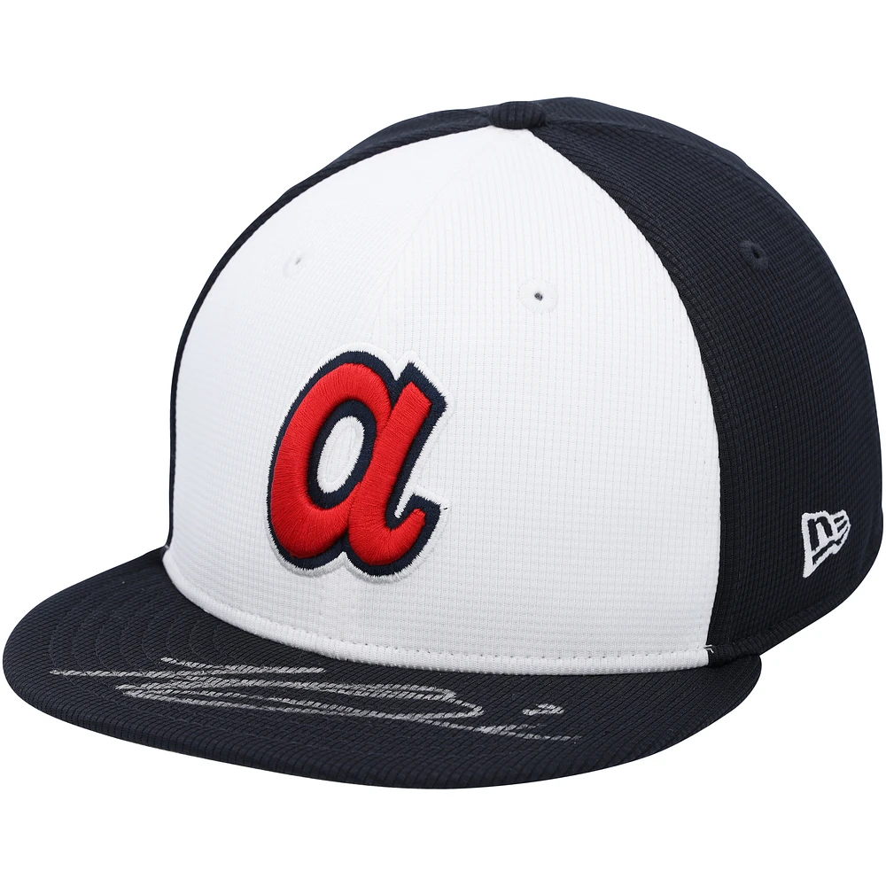 Michael Harris II Atlanta Braves Autographed 2024 Batting Practice Cap