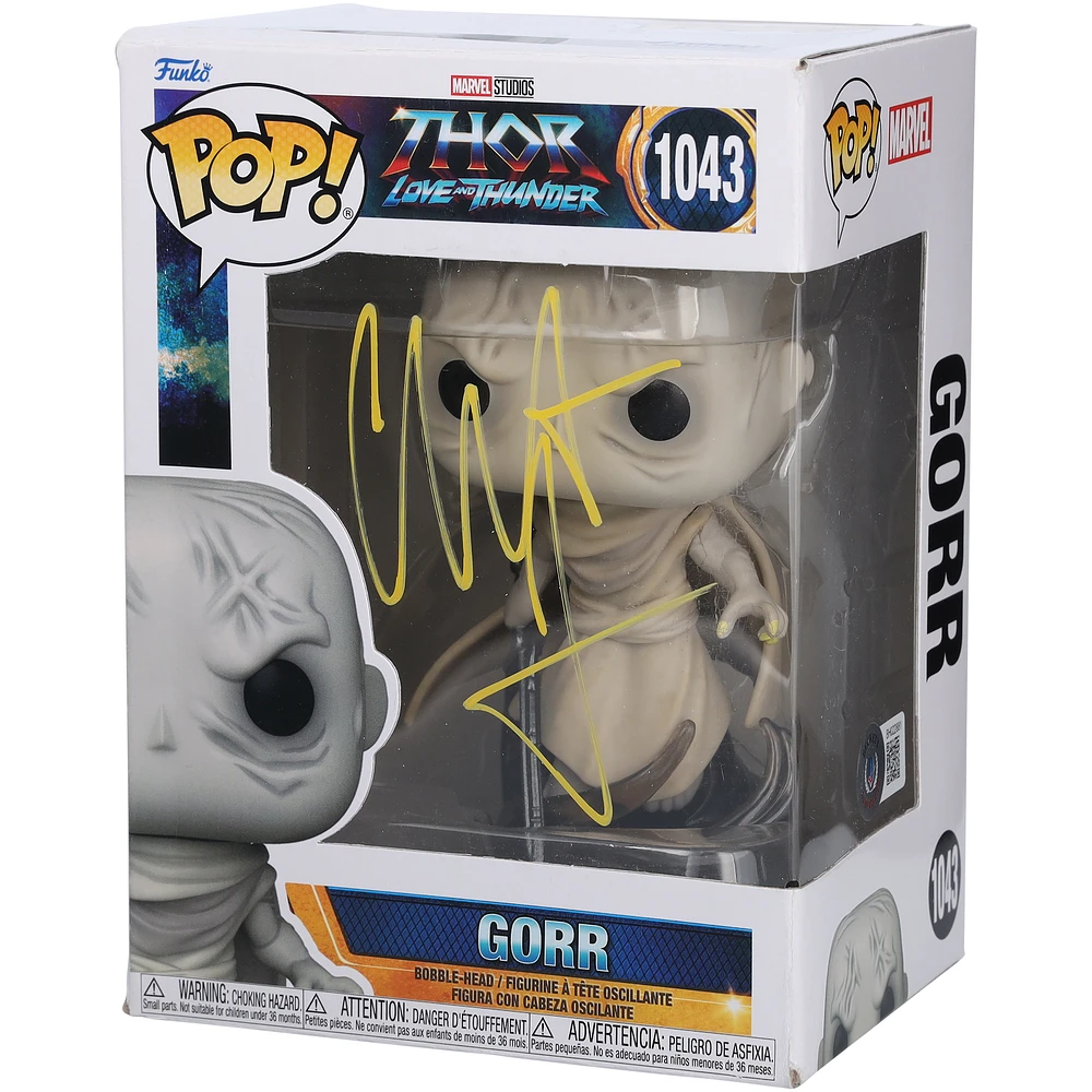 Christian Bale Thor: Love and Thunder Autographed Gorr #1043 Funko Pop! Vinyl Figure - Signed in Paint