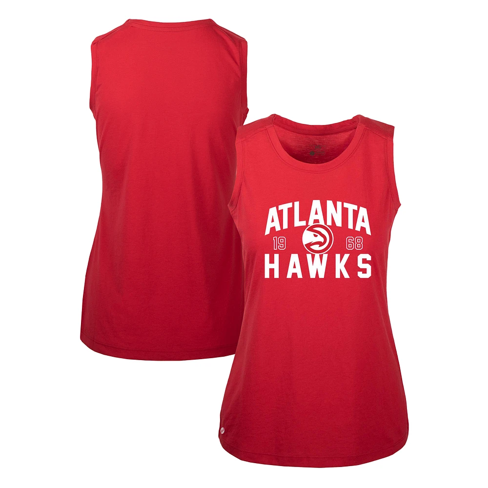 Women's Levelwear Red Atlanta Hawks Macy Tank Top