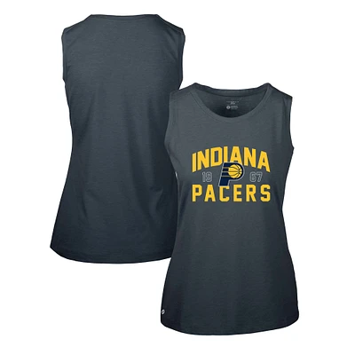Women's Levelwear Navy Indiana Pacers Macy Tank Top