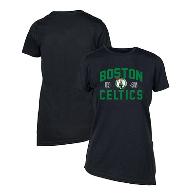 Women's Levelwear Black Boston Celtics Birch T-Shirt