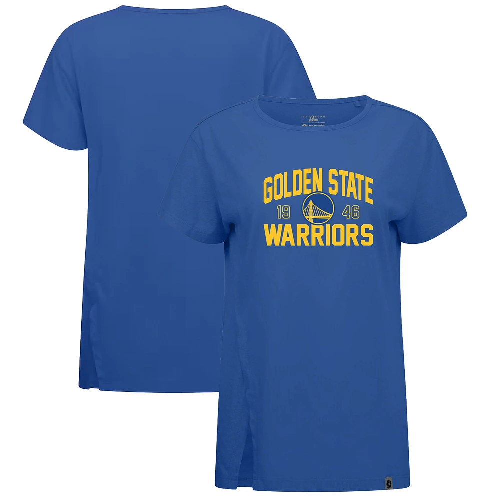Women's Levelwear Royal Golden State Warriors Influx T-Shirt