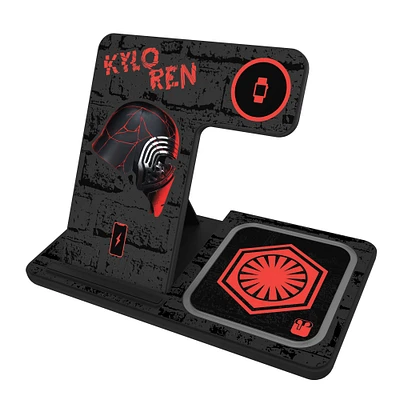 Keyscaper Kylo Ren Black Star Wars Iconic 3-in-1 Charging Station
