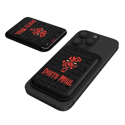 Keyscaper Darth Maul Black Star Wars Iconic Magnetic Credit Card Wallet