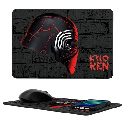 Keyscaper Kylo Ren Black Star Wars Iconic Wireless Charger & Mouse Pad