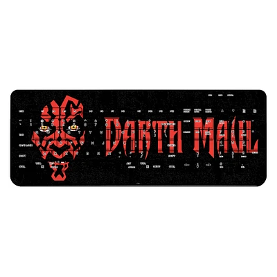 Keyscaper Darth Maul Black Star Wars Iconic Wireless Keyboard