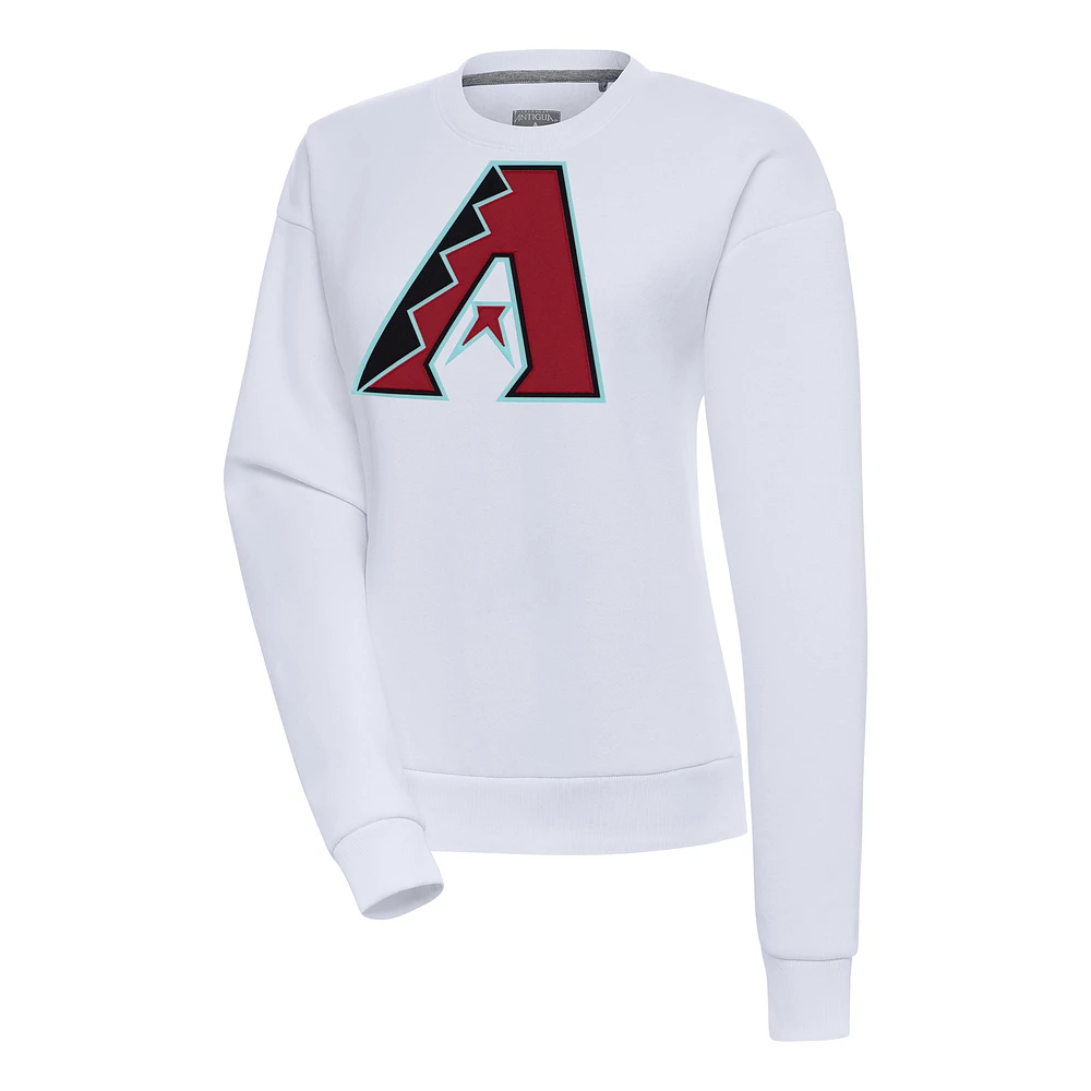 Women's Antigua Arizona Diamondbacks Victory Pullover Sweatshirt