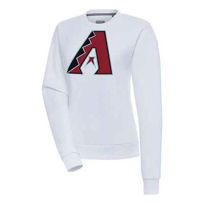 Women's Antigua Arizona Diamondbacks Victory Pullover Sweatshirt