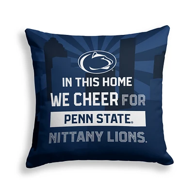 Pegasus Penn State Nittany Lions 18" x 18" City Skyline Personalized Decor Pillow