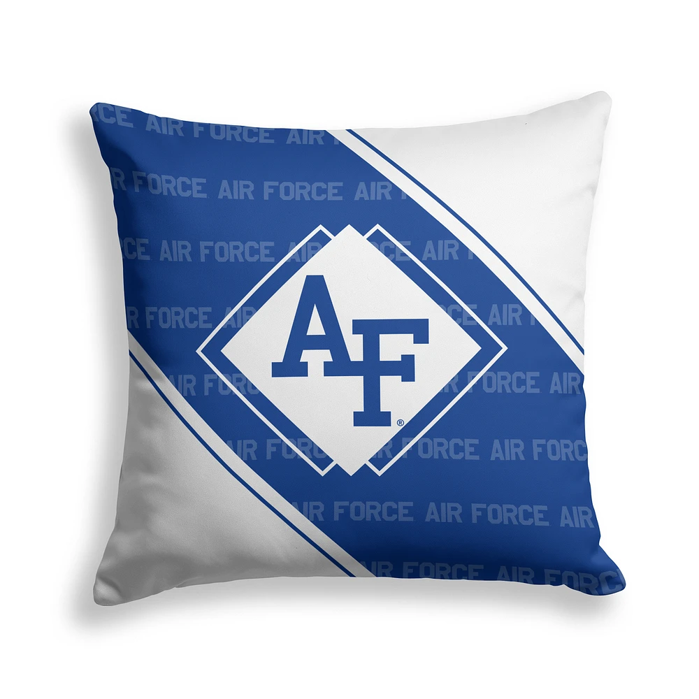Pegasus Air Force Falcons 18" x 18" Diamond Boxed Decor Pillow