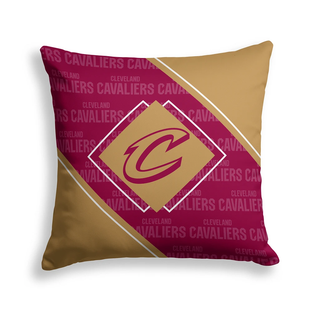 Pegasus Cleveland Cavaliers 18" x 18" Diamond Boxed Decor Pillow