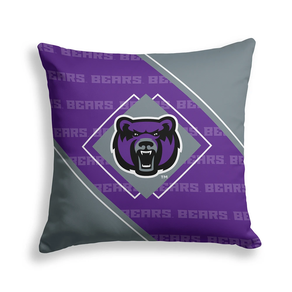 Pegasus Central Arkansas Bears 18" x 18" Diamond Boxed Decor Pillow