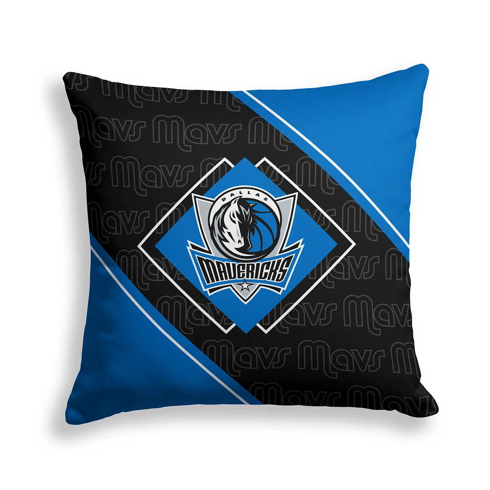 Pegasus Dallas Mavericks 18" x 18" Diamond Boxed Decor Pillow
