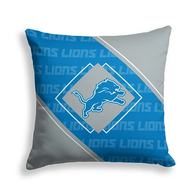 Pegasus Detroit Lions 18" x 18" Diamond Boxed Decor Pillow