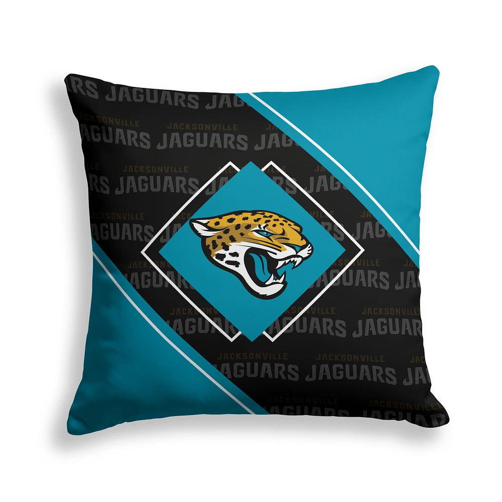 Pegasus Jacksonville Jaguars 18" x 18" Diamond Boxed Decor Pillow