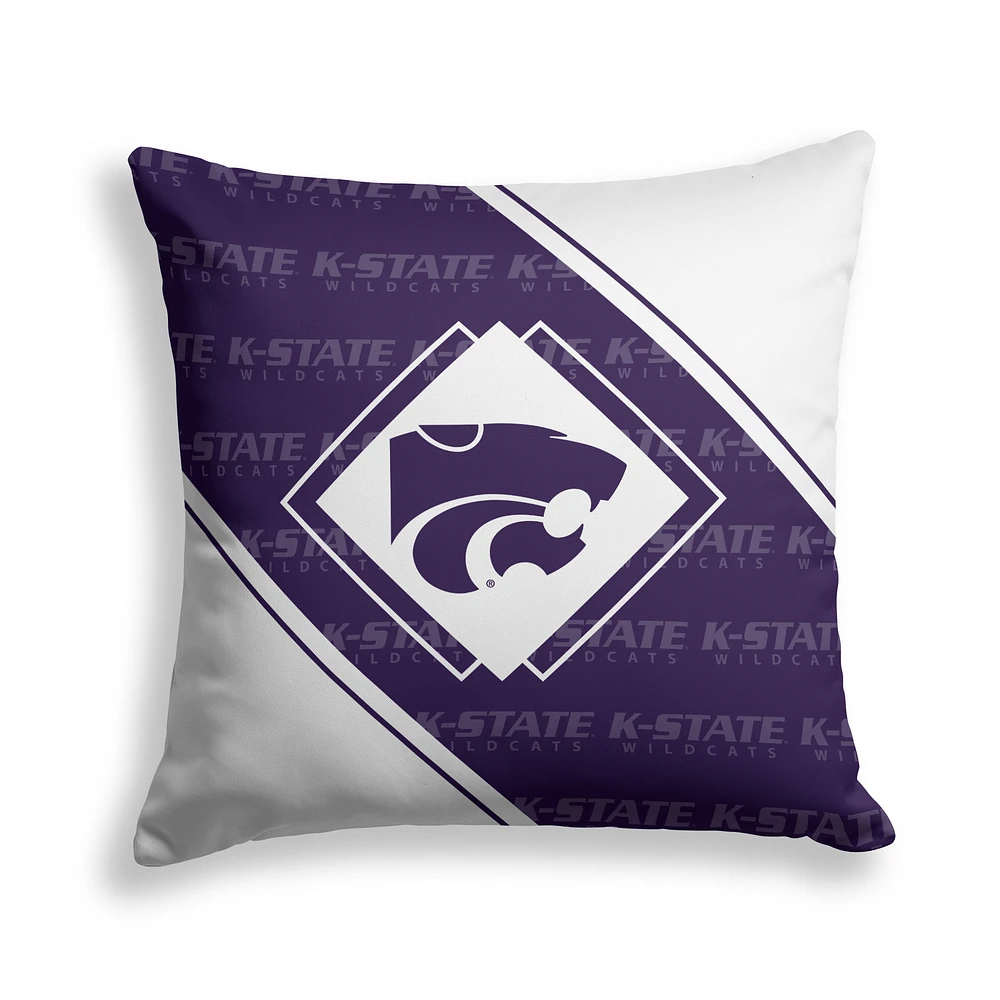 Pegasus Kansas State Wildcats 18" x 18" Diamond Boxed Decor Pillow