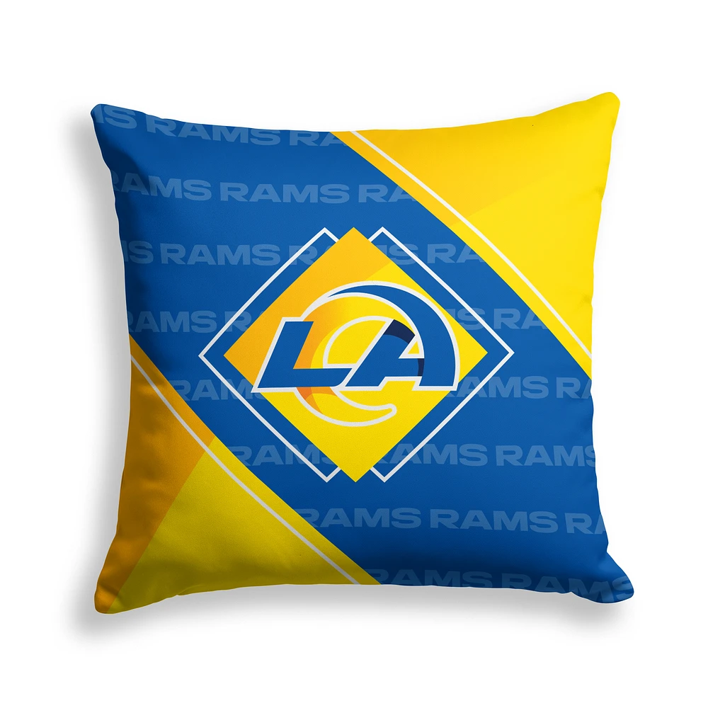 Pegasus Los Angeles Rams 18" x 18" Diamond Boxed Decor Pillow