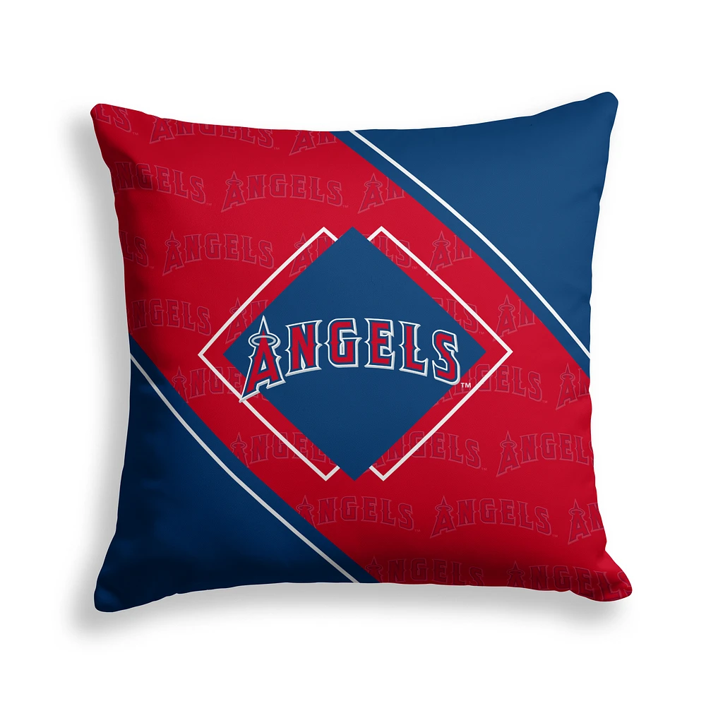 Pegasus Los Angeles Angels 18" x 18" Diamond Boxed Decor Pillow