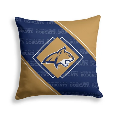 Pegasus Montana State Bobcats 18" x 18" Diamond Boxed Decor Pillow