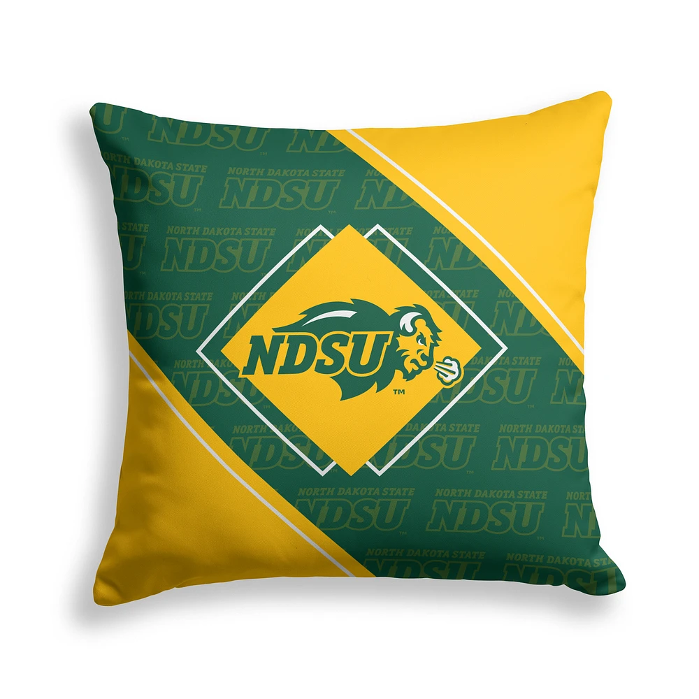 Pegasus NDSU Bison 18" x 18" Diamond Boxed Decor Pillow