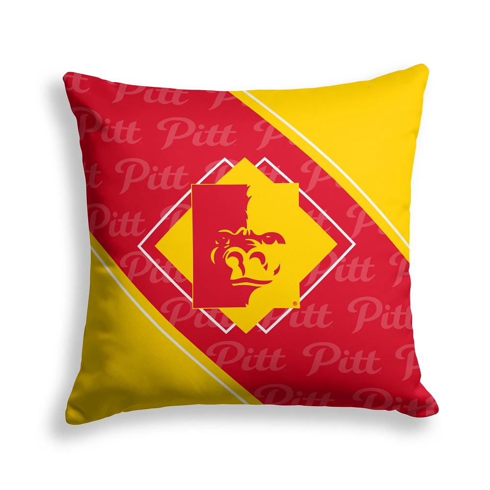 Pegasus Pittsburg State Gorillas 18" x 18" Diamond Boxed Decor Pillow