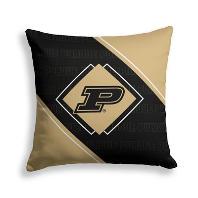 Pegasus Purdue Boilermakers 18" x 18" Diamond Boxed Decor Pillow